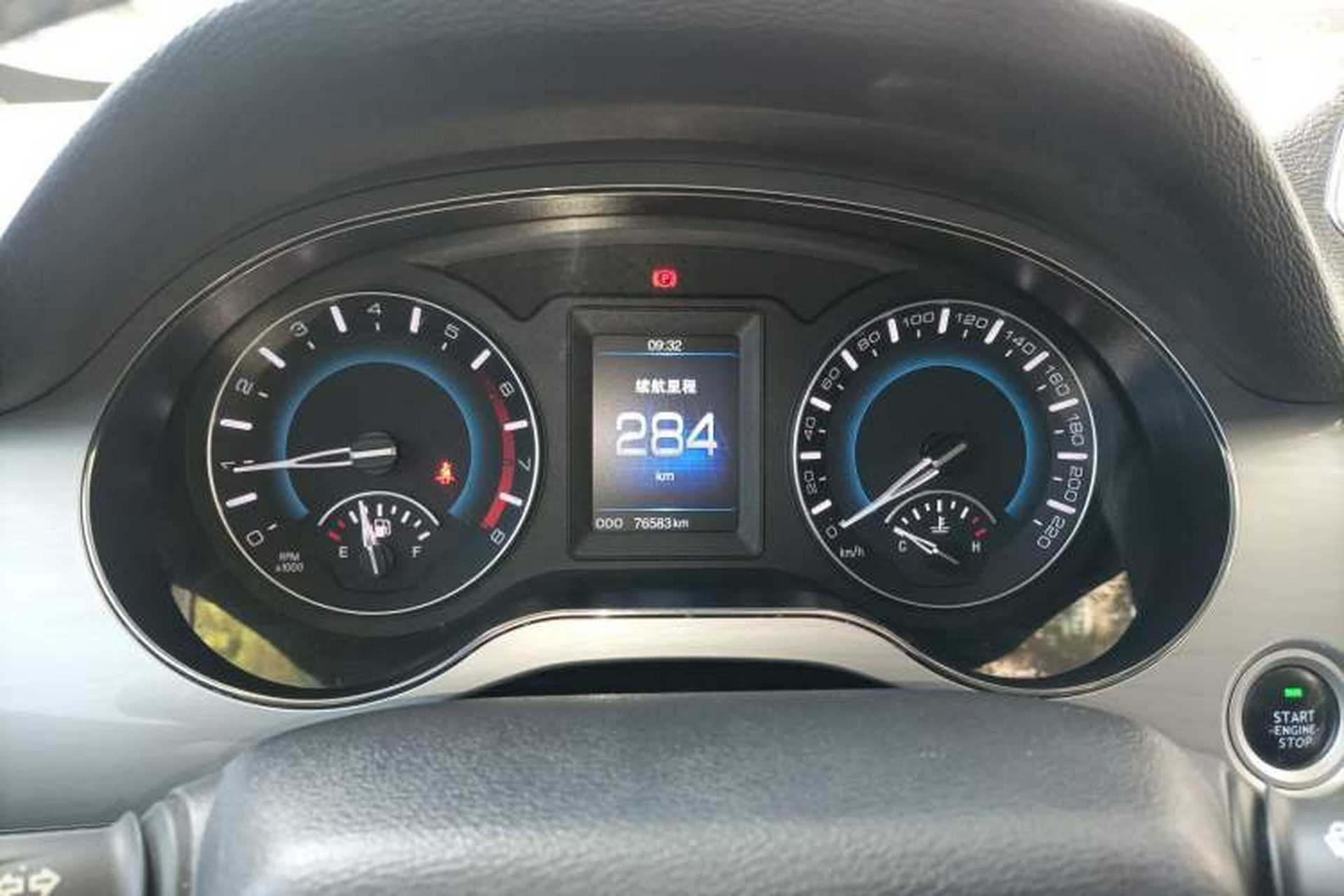 Used Haval H2 2014 1.5T Manual Two-Wheel Drive Elite Edition Instrument Cluster