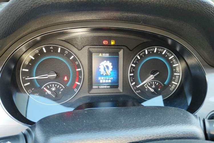 Used Haval H2 2014 1.5T Manual Two-Wheel Drive Elite Edition Instrument Cluster