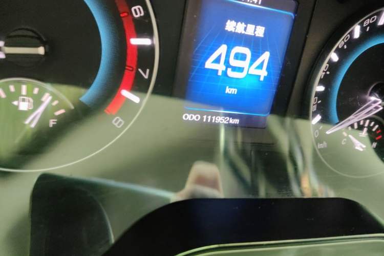 Used Haval H2 2014 1.5T Manual Two-Wheel Drive Elite Edition Odometer Close Up