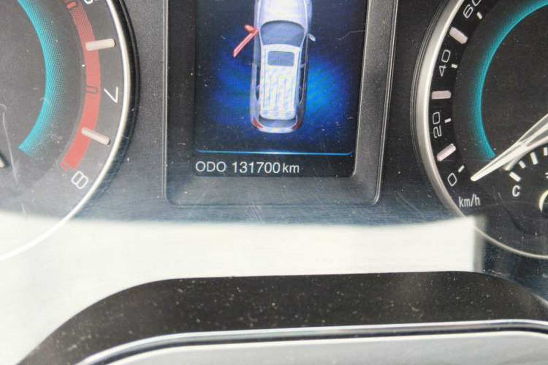 Used Haval H2 2014 1.5T Manual Two-Wheel Drive Elite Edition Odometer Close Up