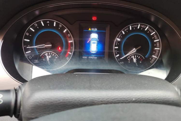 Used Haval H2 2014 1.5T Manual Two-Wheel Drive Elite Edition Odometer Close Up