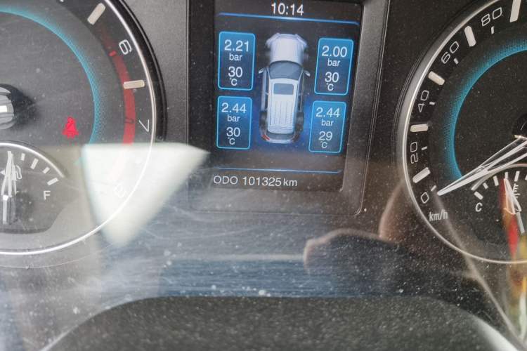 Used Haval H2 2014 1.5T Manual Two-Wheel Drive Elite Edition Odometer Close Up