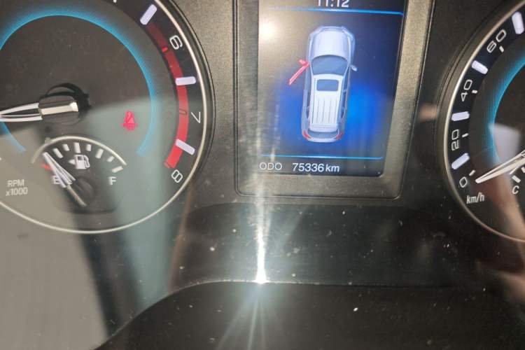 Used Haval H2 2014 1.5T Manual Two-Wheel Drive Elite Edition Odometer Close Up