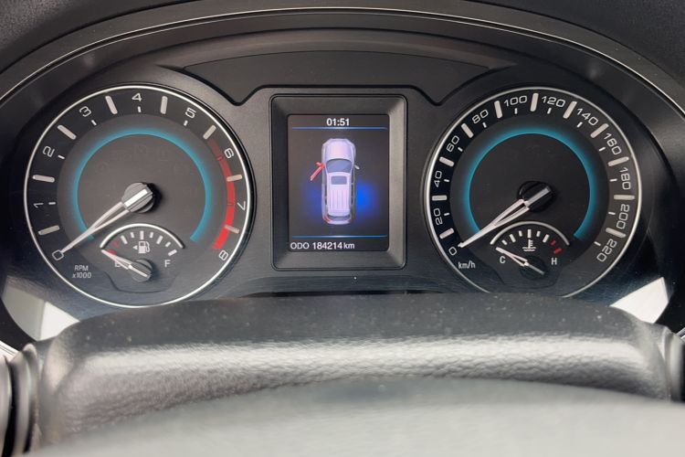 Used Haval H2 2015 1.5T Automatic Two-Wheel Drive Prestige Edition Odometer Close Up