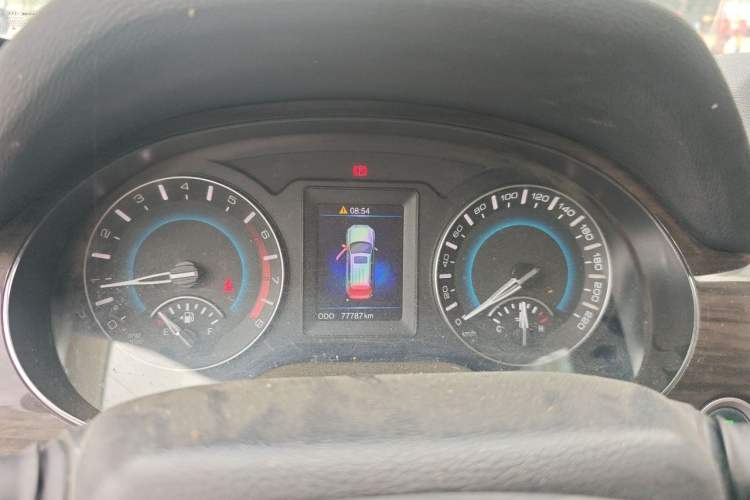Used Haval H2 2016 Red Label 1.5T Manual Two-Wheel Drive Elite Model Instrument Cluster