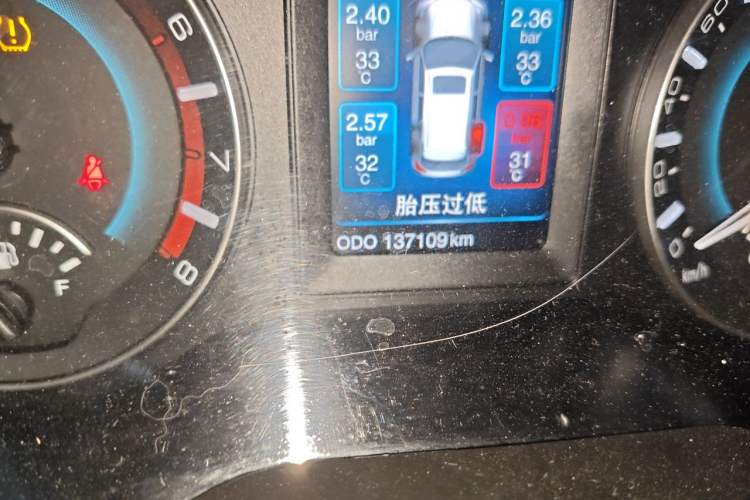 Used Haval H2 2016 Red-Label 1.5T Manual Two-Wheel Drive Luxury Model Odometer Close Up