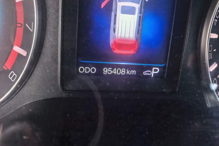 Used Haval H2 2016 Red-Label 1.5T Automatic Two-Wheel Drive Luxury Model Odometer Close Up