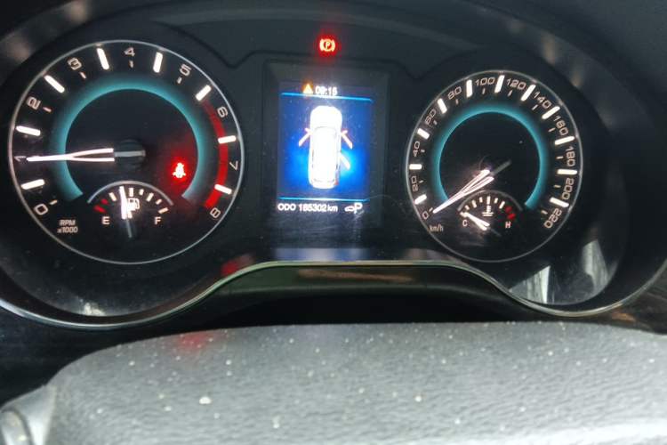 Used Haval H2 2016 Red-Label 1.5T Automatic Two-Wheel Drive Luxury Model Odometer Close Up
