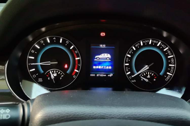 Used Haval H2 2016 Red Label 1.5T Automatic Two-Wheel Drive Elite Model Instrument Cluster