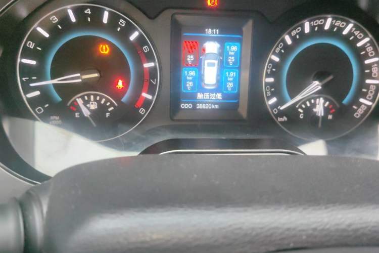 Used Haval H2 2016 Red-Label 1.5T Manual Two-Wheel Drive Luxury Model Odometer Close Up