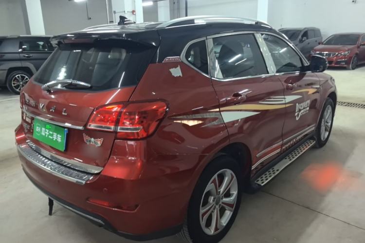 Used Haval H2 2016 Red Label 1.5T Automatic Two-Wheel Drive Prestige Model Rear Right 45 Deg
