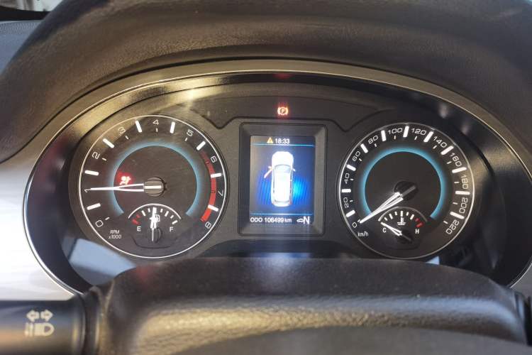 Used Haval H2 2016 Red Label 1.5T Automatic Two-Wheel Drive Prestige Model Instrument Cluster