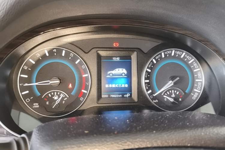 Used Haval H2 2016 Red-Label 1.5T Automatic Two-Wheel Drive Luxury Model Instrument Cluster