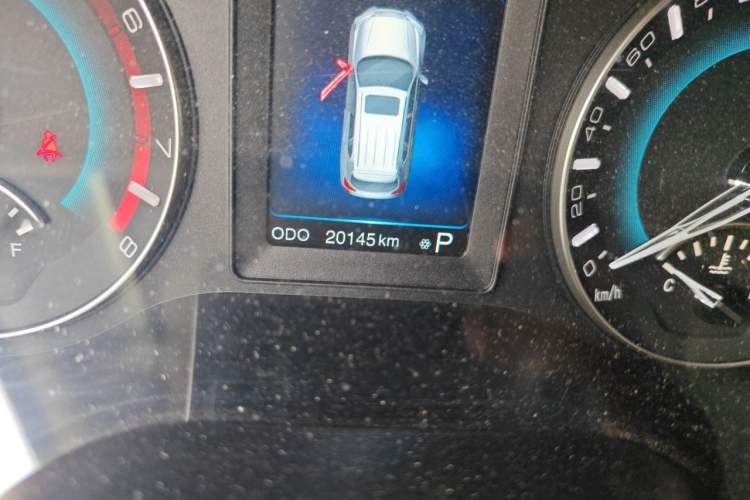Used Haval H2 2016 Red-Label 1.5T Automatic Two-Wheel Drive Luxury Model Odometer Close Up