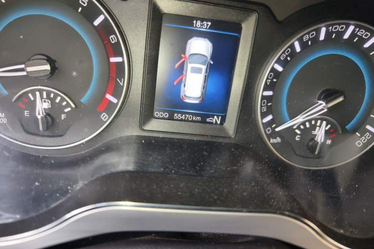 Used Haval H2 2016 Red-Label 1.5T Automatic Two-Wheel Drive Luxury Model Odometer Close Up