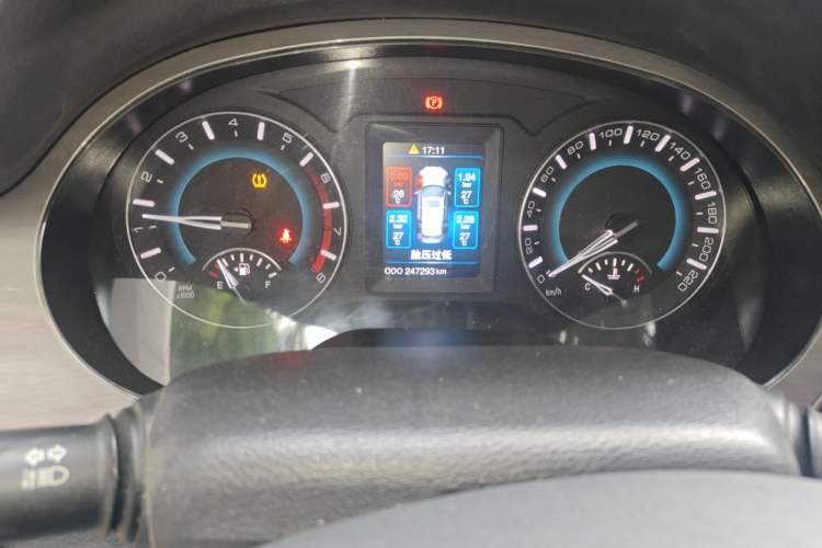 Used Haval H2 2016 Red Label 1.5T Manual Two-Wheel Drive Elite Model Odometer Close Up