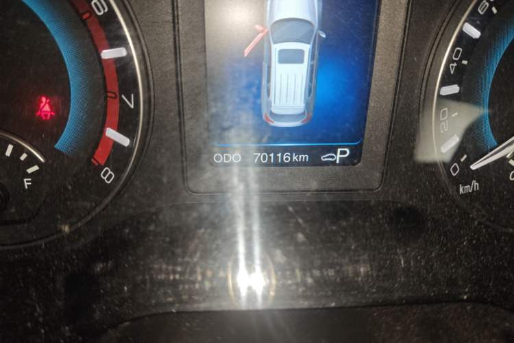 Used Haval H2 2016 Red-Label 1.5T Automatic Two-Wheel Drive Luxury Model Odometer Close Up