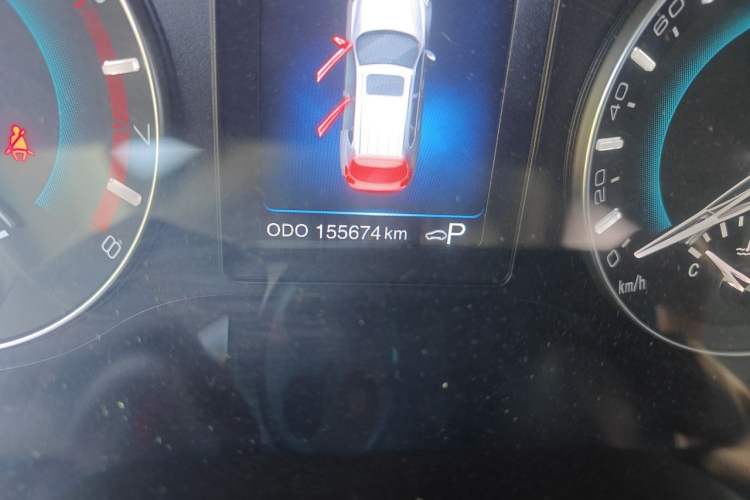 Used Haval H2 2016 Red-Label 1.5T Automatic Two-Wheel Drive Luxury Model Odometer Close Up