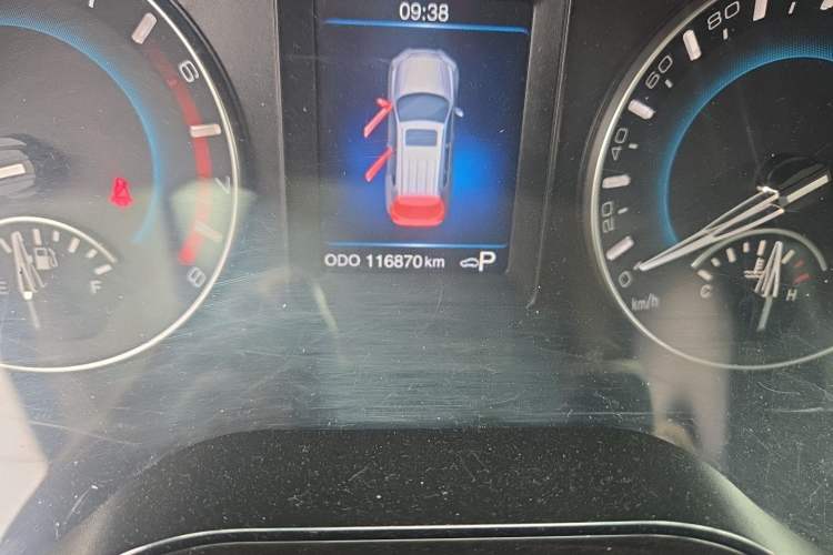 Used Haval H2 2016 Red-Label 1.5T Automatic Two-Wheel Drive Luxury Model Odometer Close Up