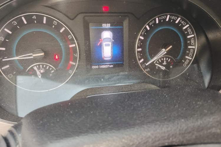 Used Haval H2 2016 Red-Label 1.5T Manual Two-Wheel Drive Comfort Model Odometer Close Up
