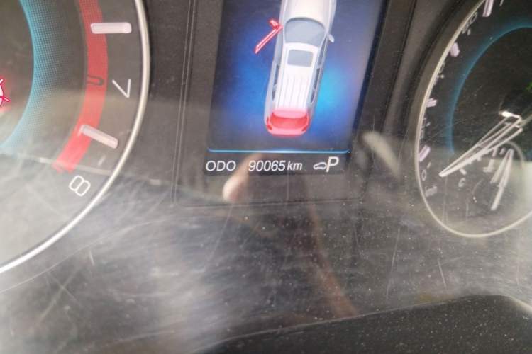 Used Haval H2 2016 Red-Label 1.5T Automatic Two-Wheel Drive Luxury Model Odometer Close Up