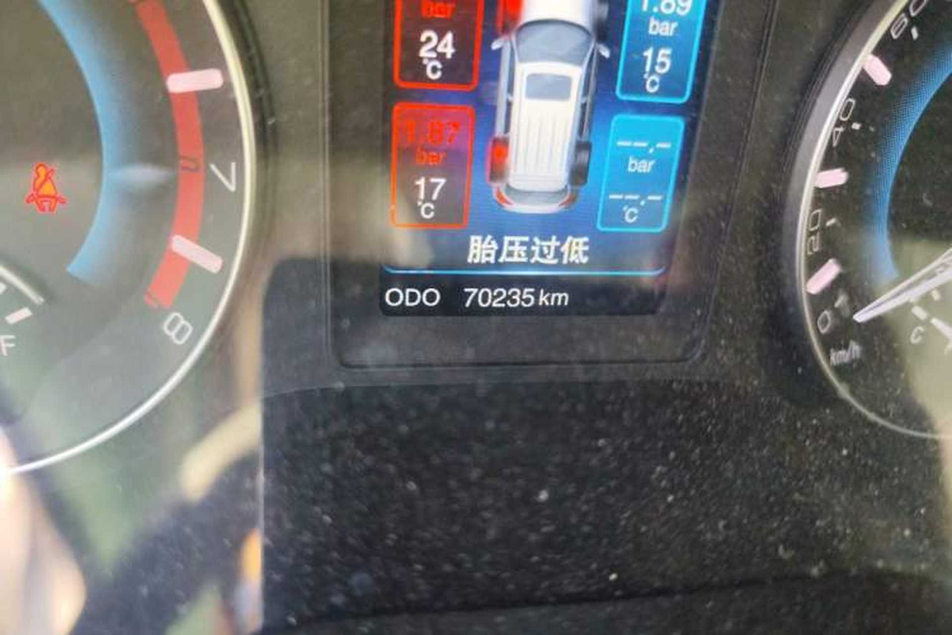 Used Haval H2 2016 Red-Label 1.5T Manual Two-Wheel Drive Luxury Model Odometer Close Up