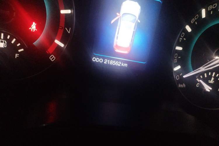 Used Haval H2 2016 Red-Label 1.5T Manual Two-Wheel Drive Luxury Model Odometer Close Up
