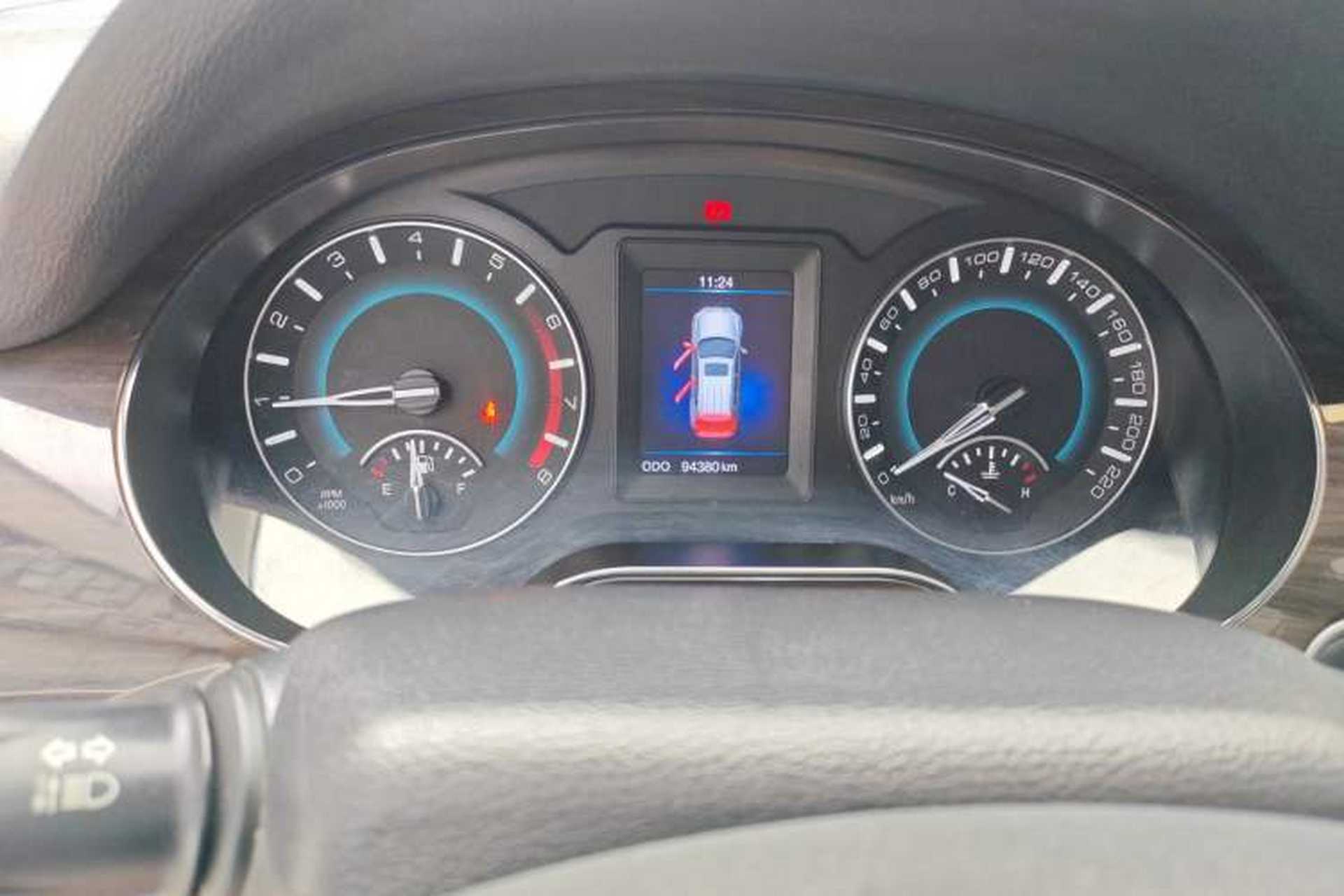 Used Haval H2 2016 Red Label 1.5T Manual Two-Wheel Drive Elite Model Odometer Close Up
