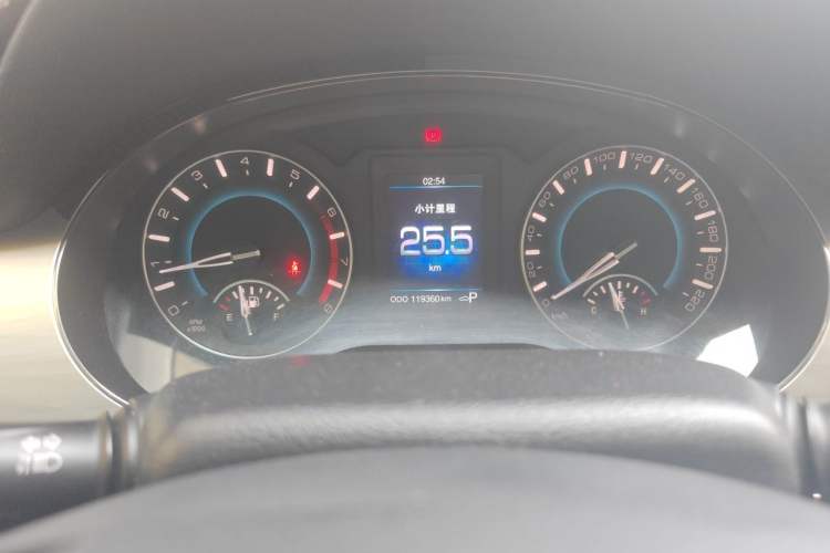 Used Haval H2 2016 Red-Label 1.5T Automatic Two-Wheel Drive Luxury Model Odometer Close Up