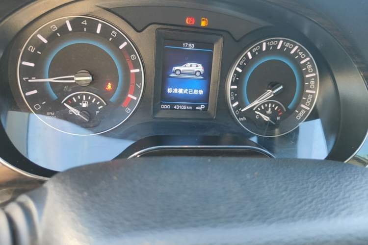 Used Haval H2 2016 Red-Label 1.5T Automatic Two-Wheel Drive Luxury Model Odometer Close Up