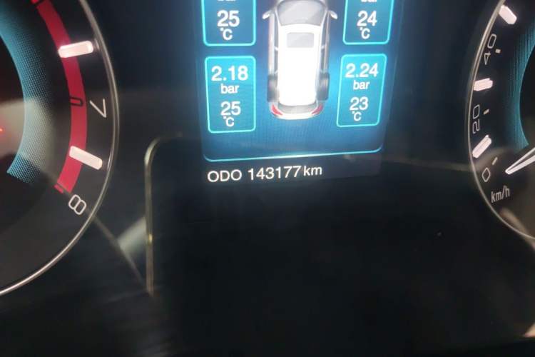 Used Haval H2 2016 Red Label 1.5T Automatic Two-Wheel Drive Elite Model Odometer Close Up