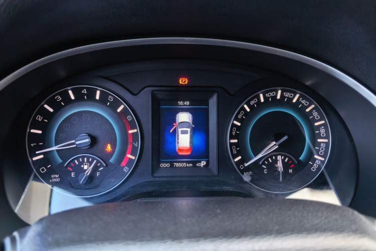 Used Haval H2 2017 Blue Label 1.5T Automatic Two-Wheel Drive Luxury Model Instrument Cluster