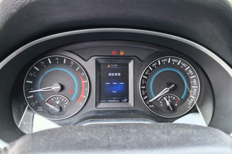 Used Haval H2 2017 Blue Label 1.5T Automatic Two-Wheel Drive Luxury Model Instrument Cluster