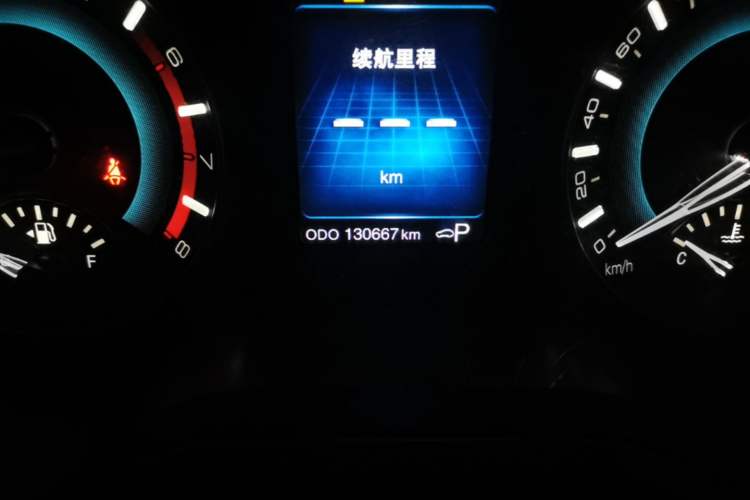 Used Haval H2 2017 Blue Label 1.5T Automatic Two-Wheel Drive Luxury Model Odometer Close Up