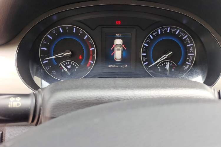 Used Haval H2 2017 Red-Label 1.5T Automatic Two-Wheel Drive Luxury Model Odometer Close Up