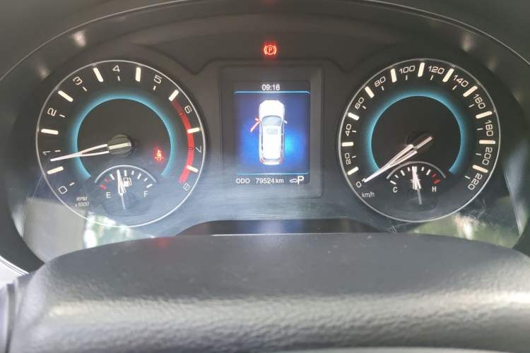 Used Haval H2 2017 Red-Label 1.5T Automatic Two-Wheel Drive Elite Model Odometer Close Up