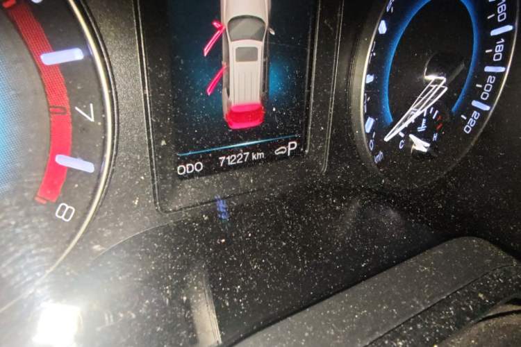 Used Haval H2 2017 Blue Label 1.5T Automatic Two-Wheel Drive Luxury Model Odometer Close Up