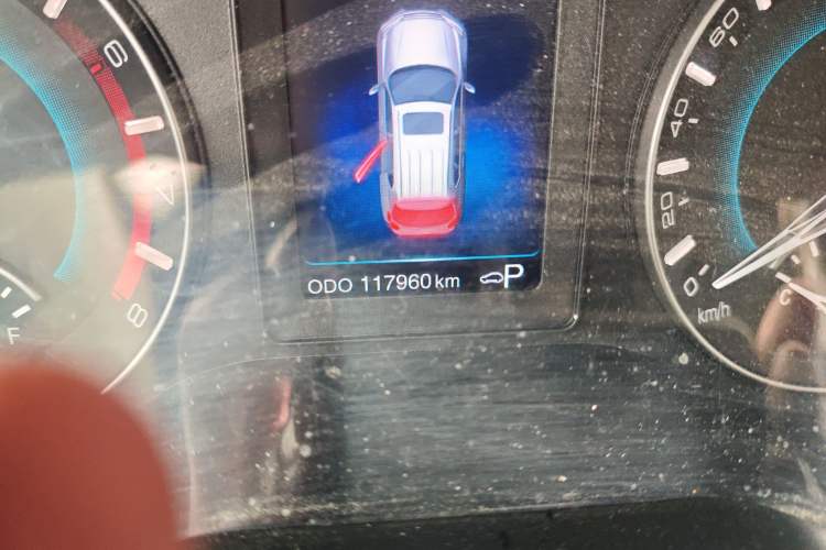 Used Haval H2 2017 Red-Label 1.5T Automatic Two-Wheel Drive Elite Model Odometer Close Up