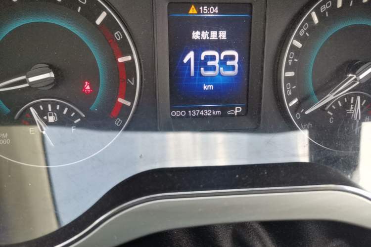 Used Haval H2 2017 Red-Label 1.5T Automatic Two-Wheel Drive Elite Model Odometer Close Up