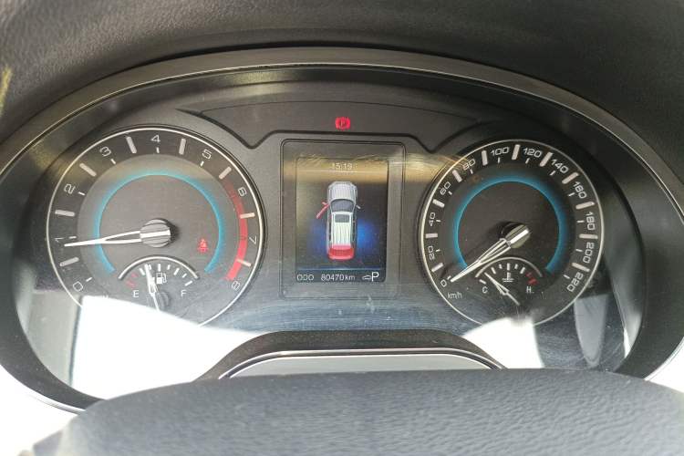 Used Haval H2 2017 Red-Label 1.5T Automatic Two-Wheel Drive Elite Model Odometer Close Up