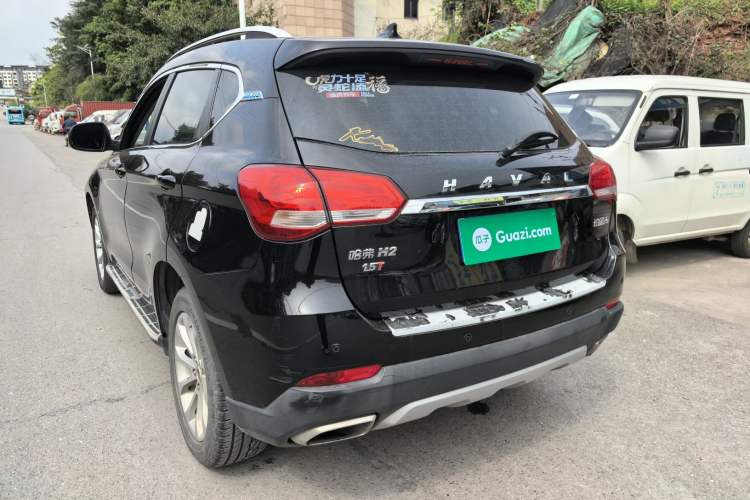 Used Haval H2 2017 Blue Label 1.5T Automatic Two-Wheel Drive Luxury Model Rear Left 45 Deg