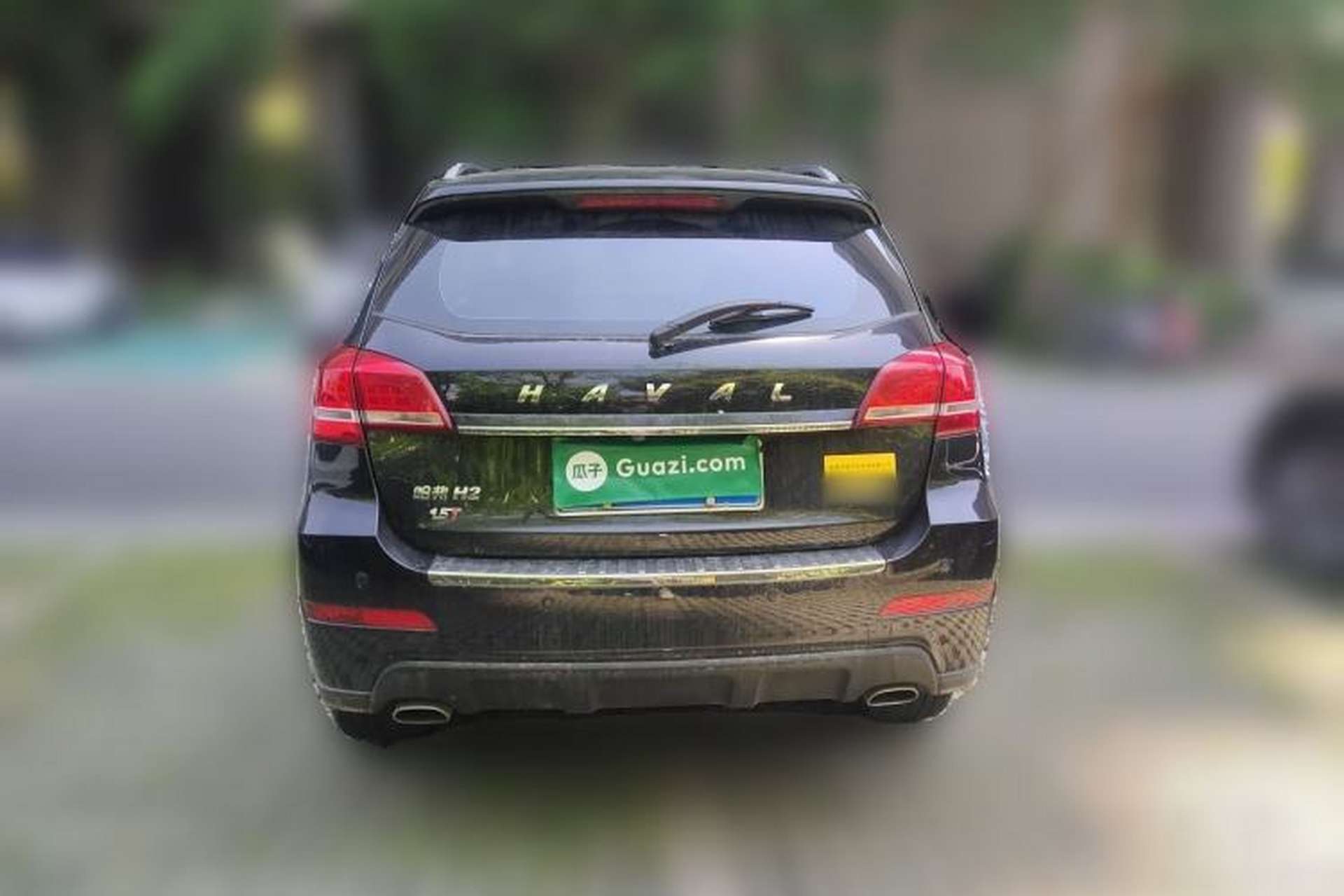 Used Haval H2 2017 Red-Label 1.5T Automatic Two-Wheel Drive Elite Model Rear