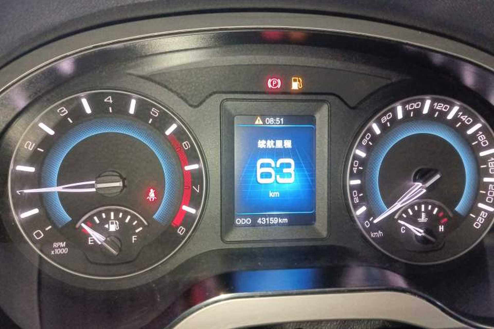 Used Haval H2 2017 Red-Label 1.5T Manual Two-Wheel Drive Luxury Model Instrument Cluster