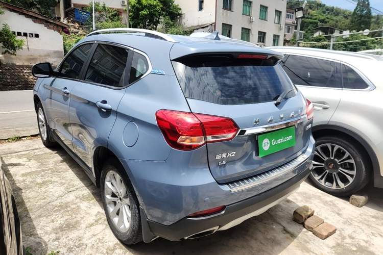 Used Haval H2 2017 Blue Label 1.5T Automatic Two-Wheel Drive Luxury Model Rear Left 45 Deg