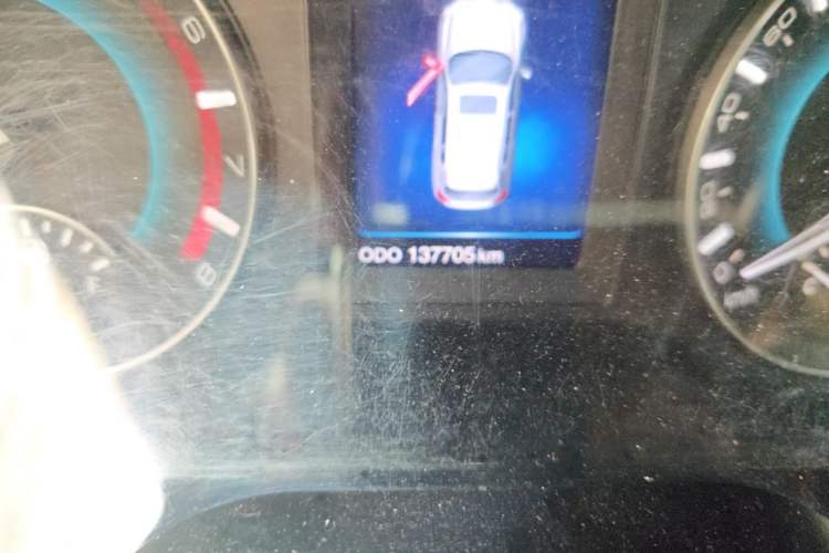 Used Haval H2 2017 Red-Label 1.5T Automatic Two-Wheel Drive Elite Model Odometer Close Up