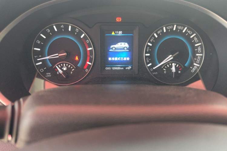 Used Haval H2 2017 Blue Label 1.5T Automatic Two-Wheel Drive Luxury Model Odometer Close Up