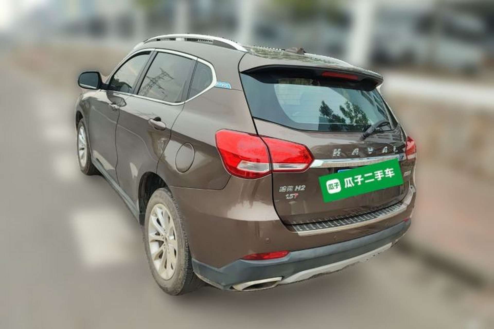 Used Haval H2 2017 Blue Label 1.5T Automatic Two-Wheel Drive Luxury Model Rear Left 45 Deg