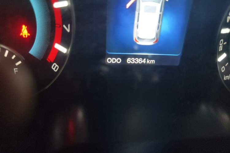 Used Haval H2 2017 Red-Label 1.5T Manual Two-Wheel-Drive Elite Model Odometer Close Up