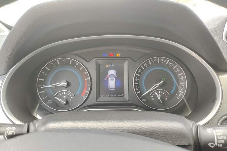 Used Haval H2 2017 Blue Label 1.5T Automatic Two-Wheel Drive Luxury Model Instrument Cluster