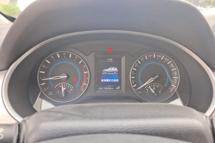 Used Haval H2 2017 Blue Label 1.5T Automatic Two-Wheel Drive Elite Model Instrument Cluster